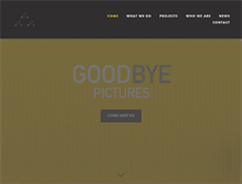 Tablet Screenshot of goodbyepictures.com